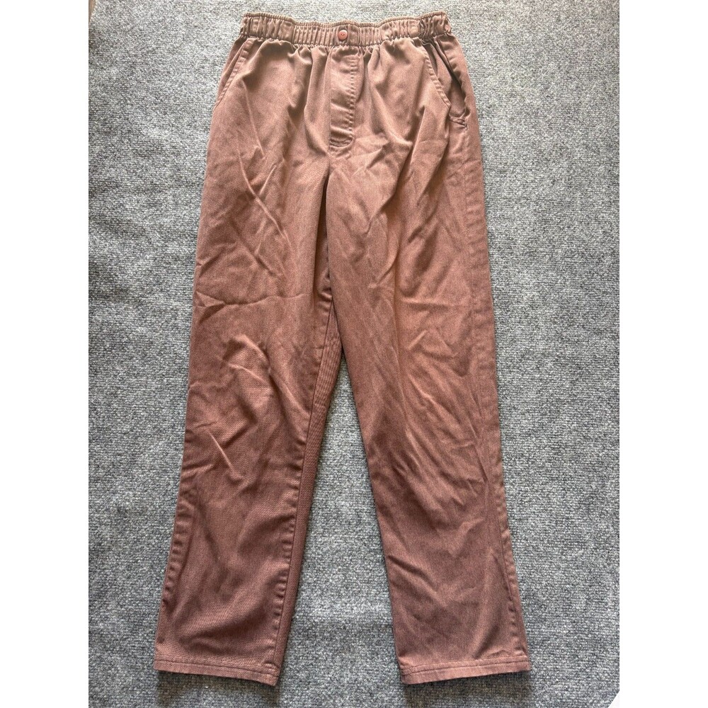 BOBBIE BROOKS Pants Womens 28 x 26 Brown Stretch Waist